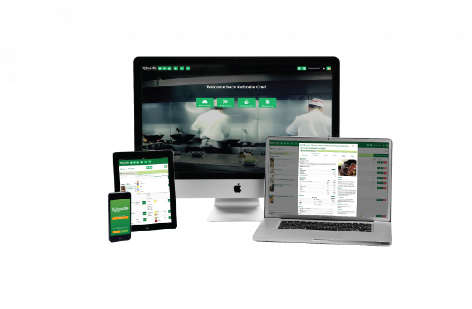 The system also features an app Kafoodle Kitchen system launched to help operators with allergen info
