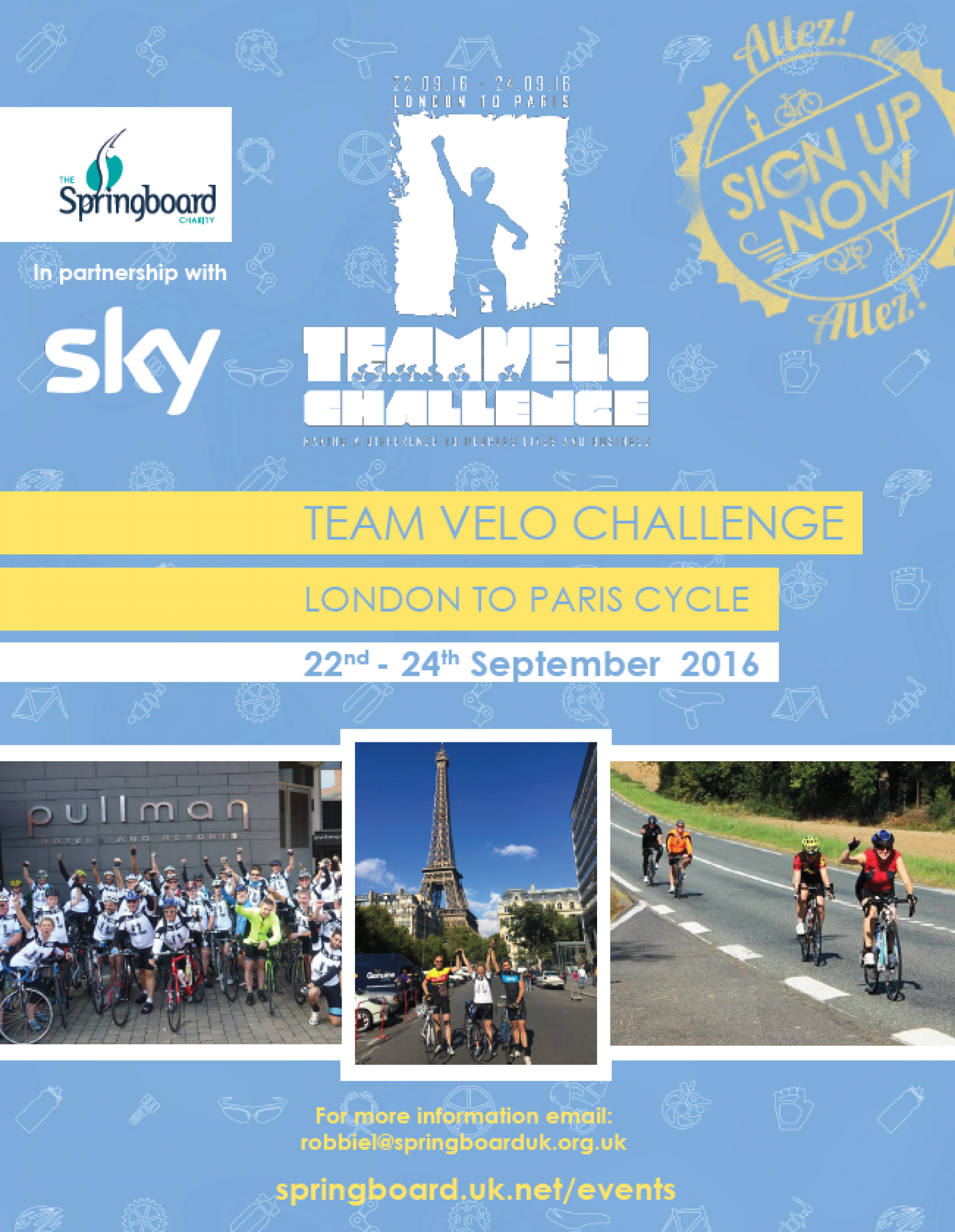 Springboard’s annual Team Velo Challenge returns