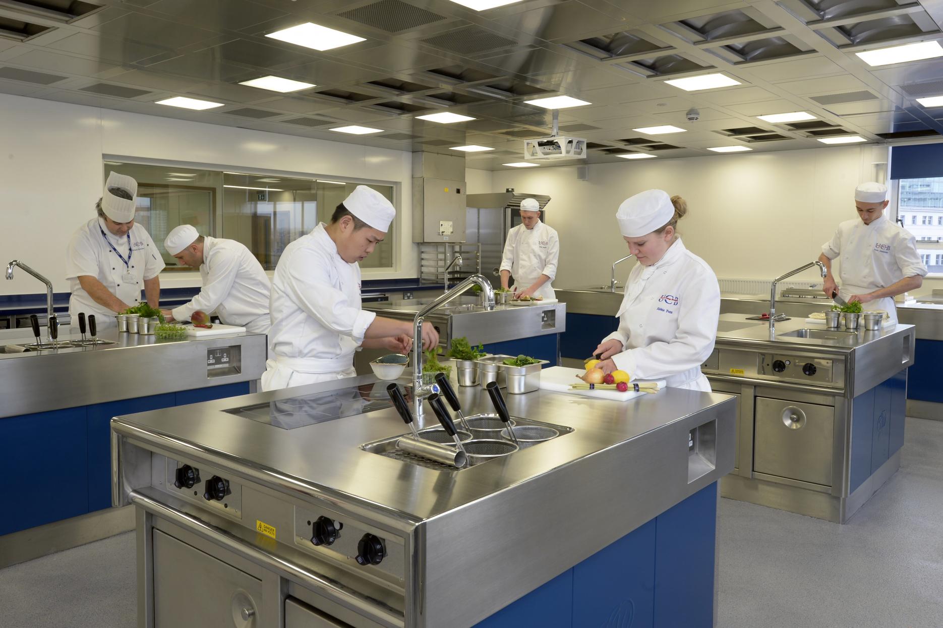 Innovate It, one of the four thematic learning spaces University College Birmingham unveil new £2m food hub