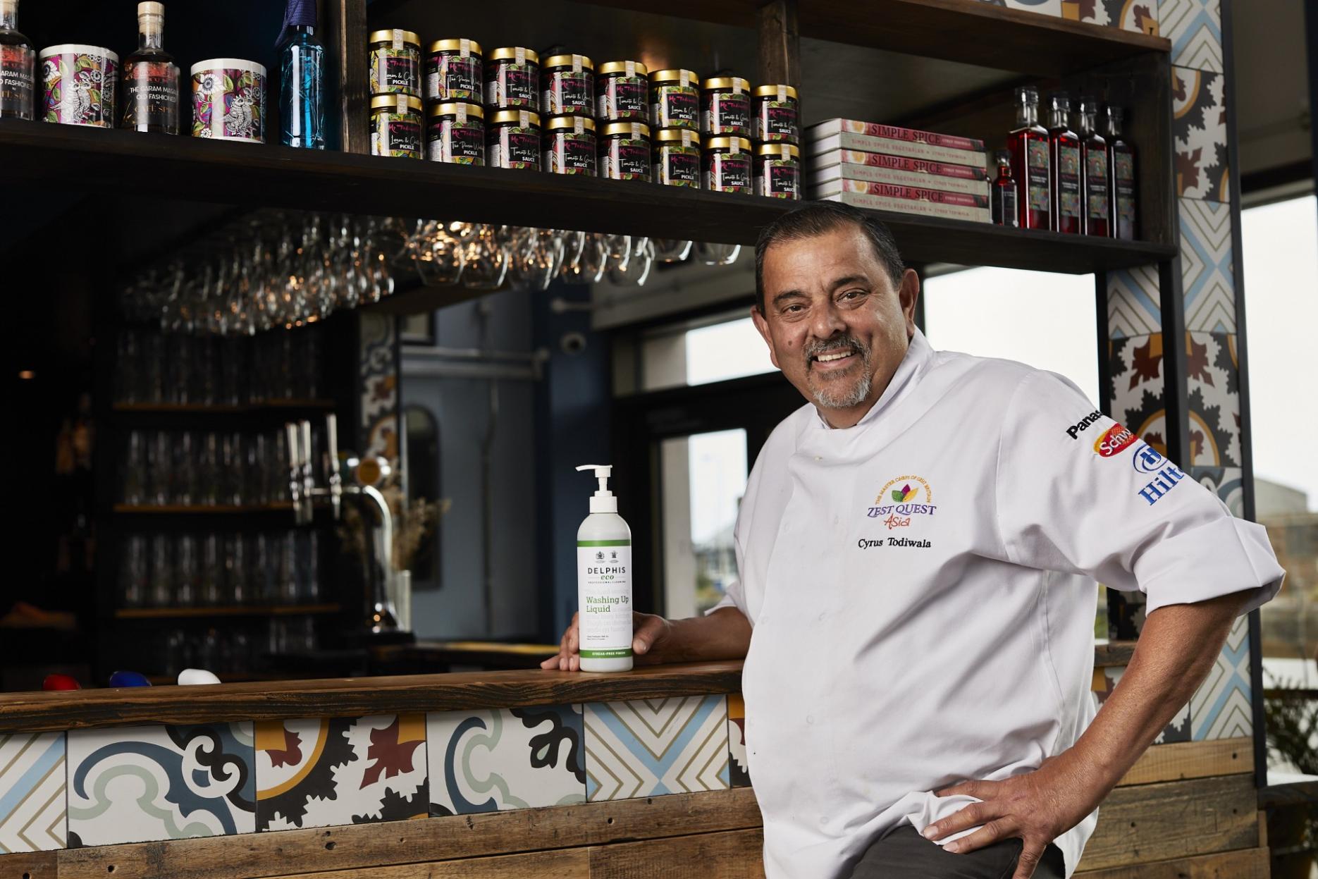 Cyrus Todiwala Delphis Eco names next hero chef as Cyrus Todiwala