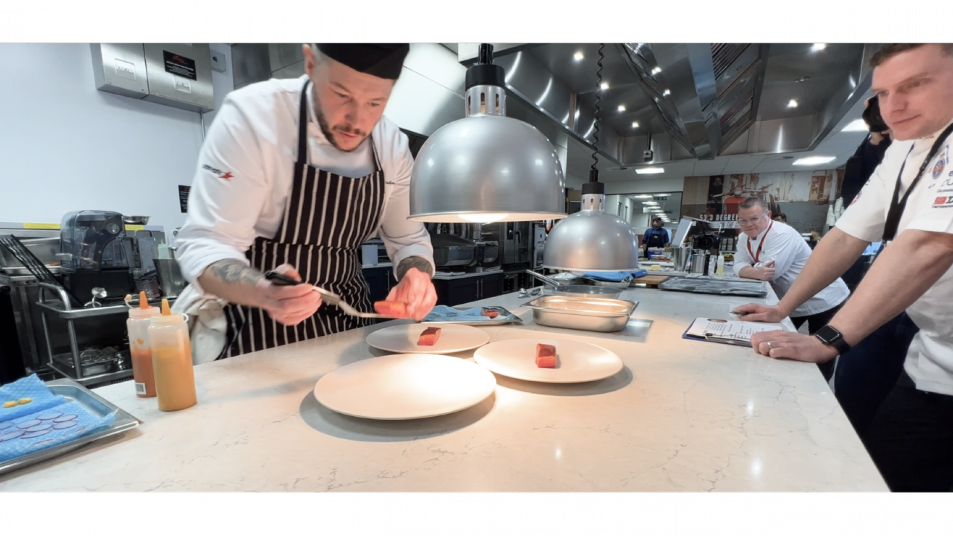Aramark head chef John Cudmore Aramark head chef John Cudmore