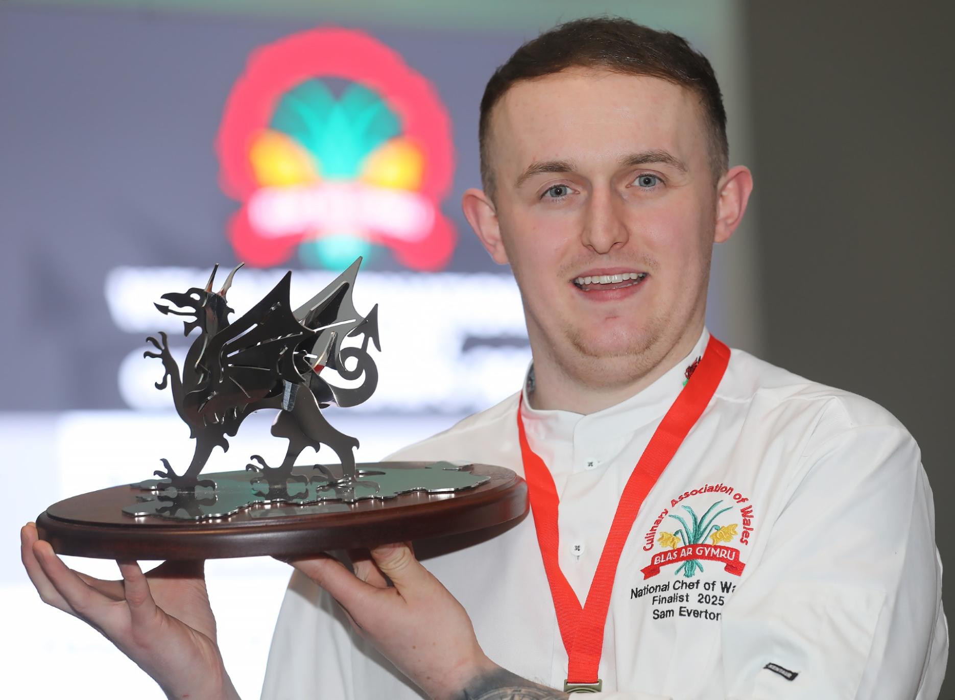 Sam Everton wins back to back Junior & National Chef of Wales titles Sam Everton wins back to back Junior & National Chef of Wales titles