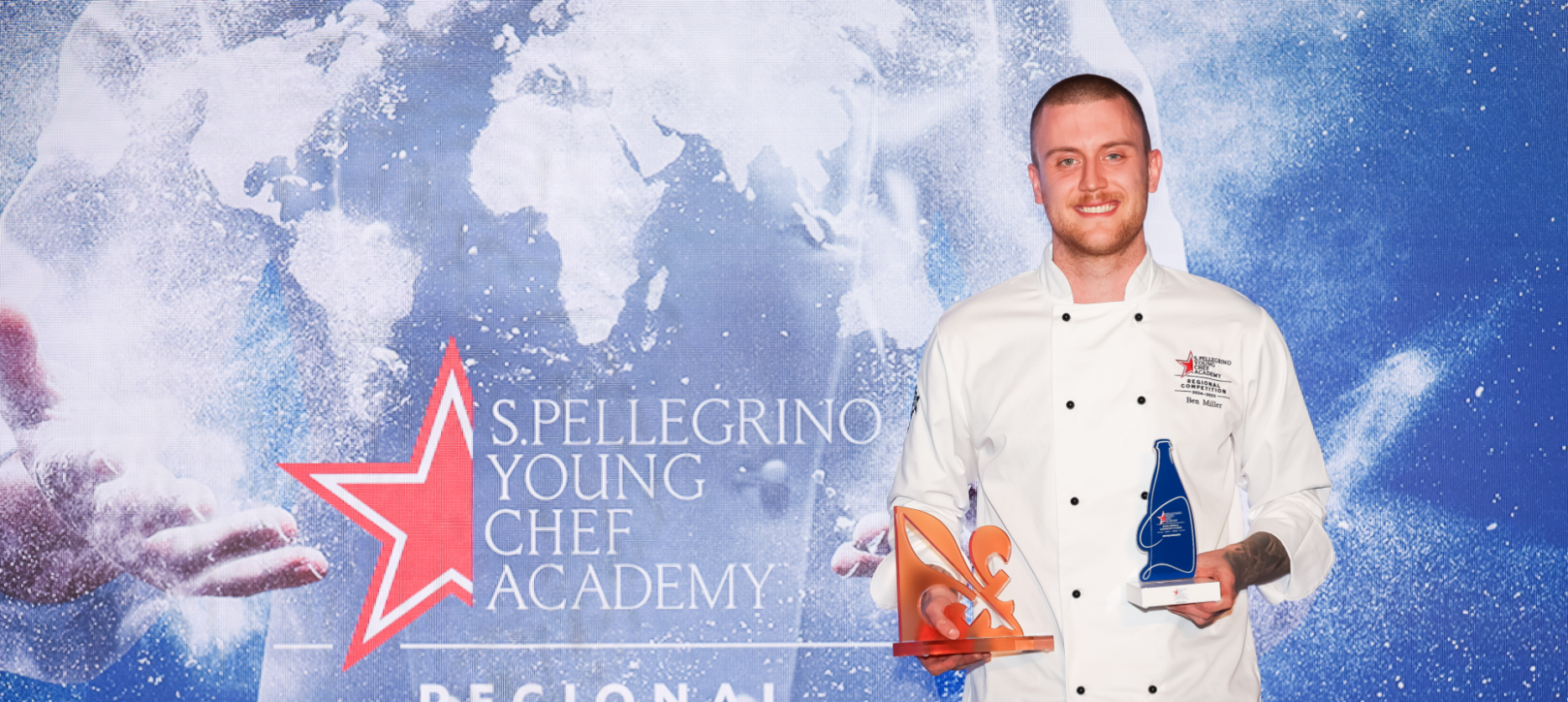 Ben Miller to represent UK region at S.Pellegrino Young Chef Academy Competition 