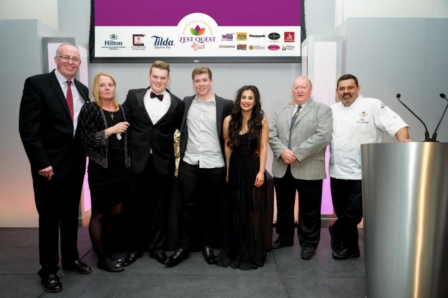 Last year's winning team