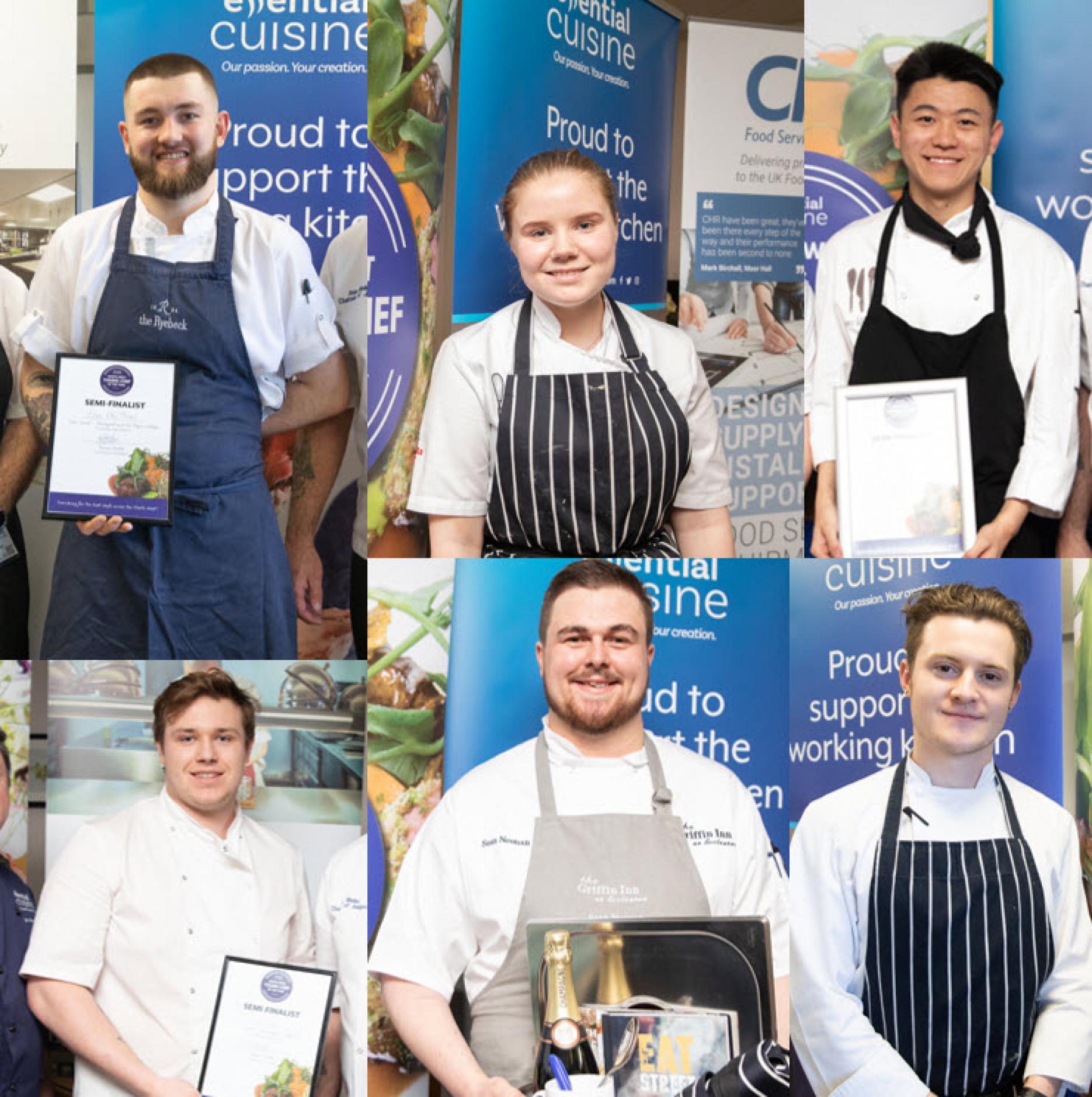 2019 North West Young Chef of the Year finalists Six chefs prepare for the North West Young Chef of the Year final