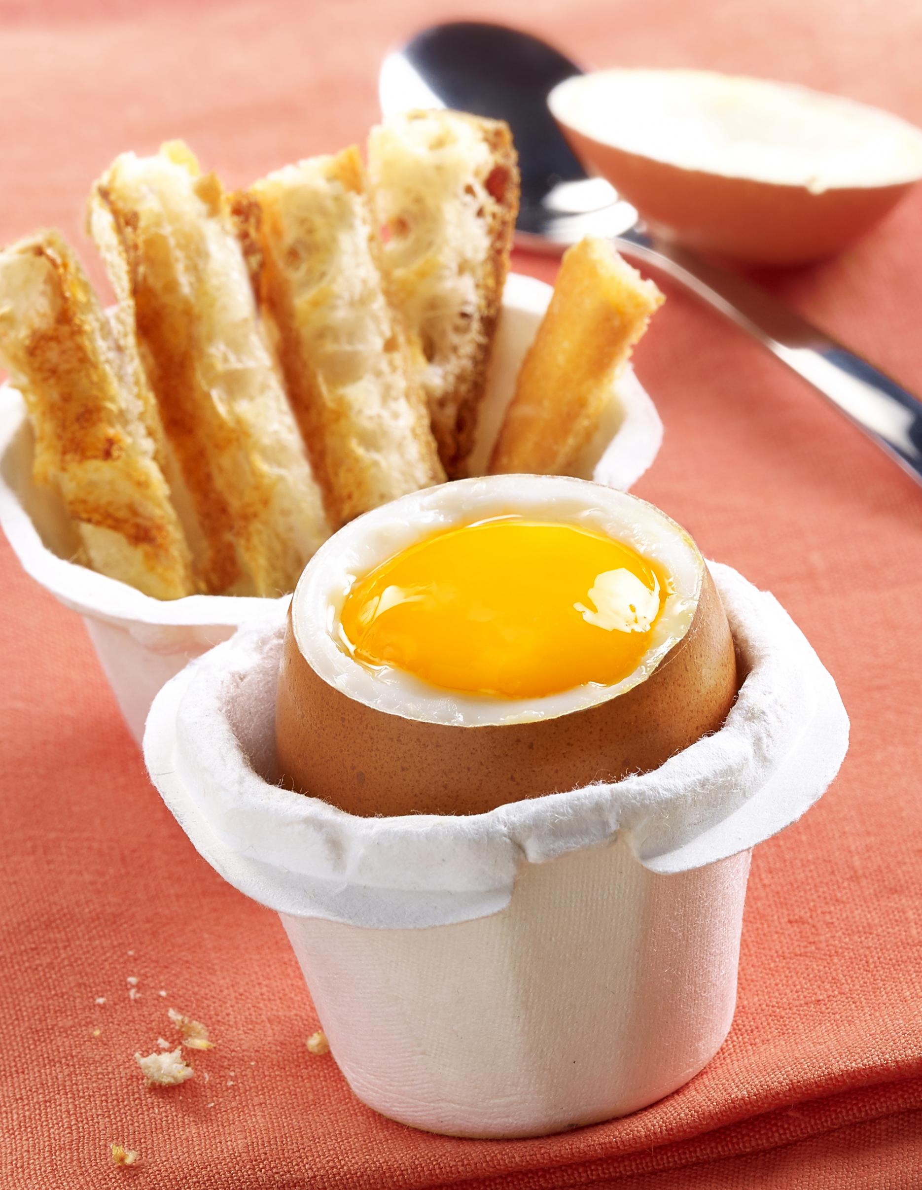 The design includes a section for the egg and a section for 'toast solders'