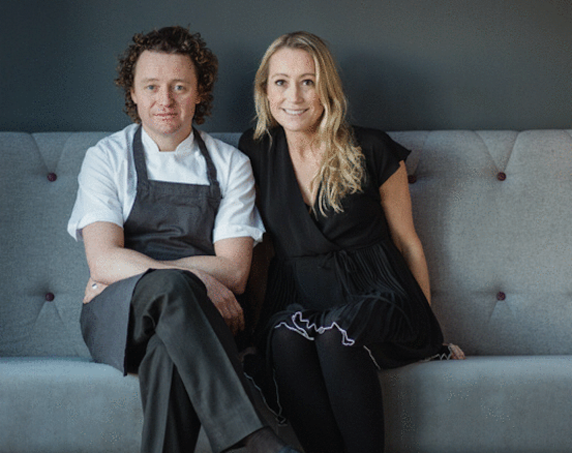 Kitchin with his wife, Michaela