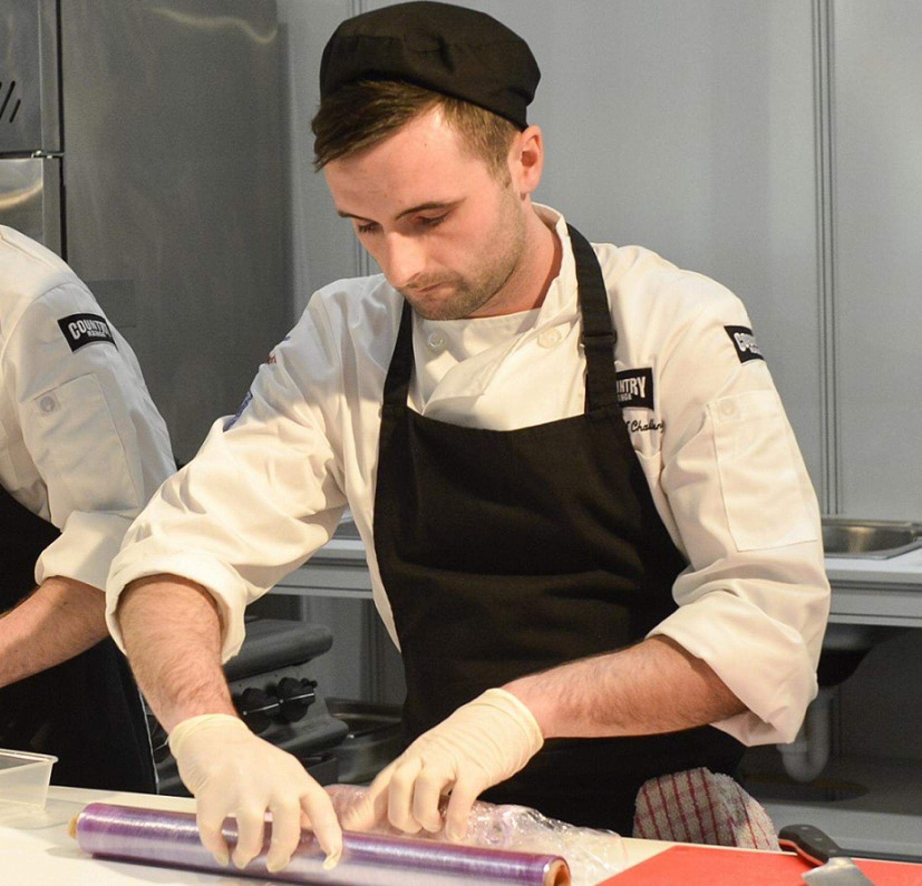 Sean Comiskey at Student Chef Challenge Finals 2016