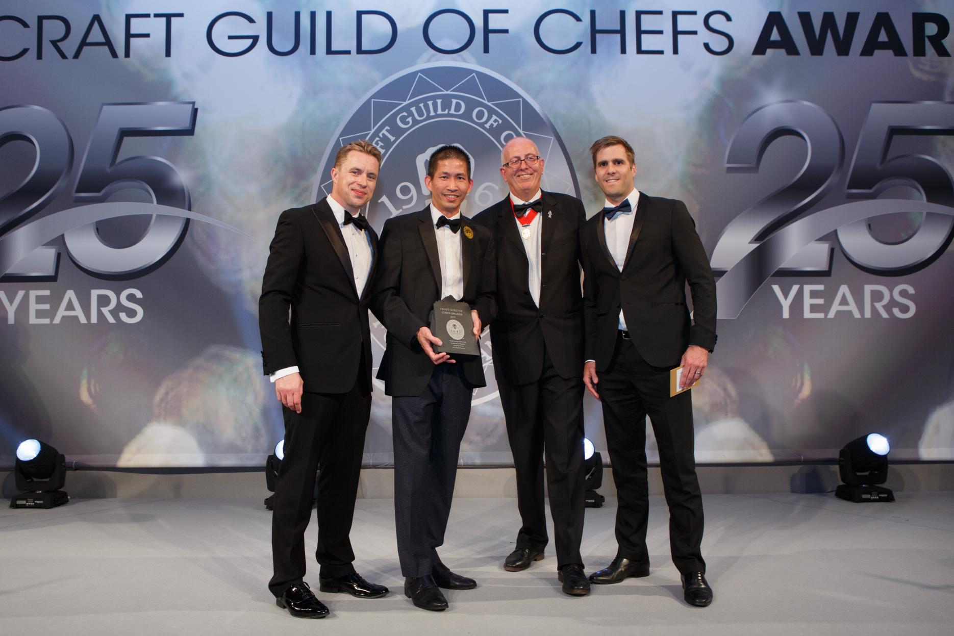 World Cuisine Chef Award winner Weng Han Wong, Min Jiang Restaurant