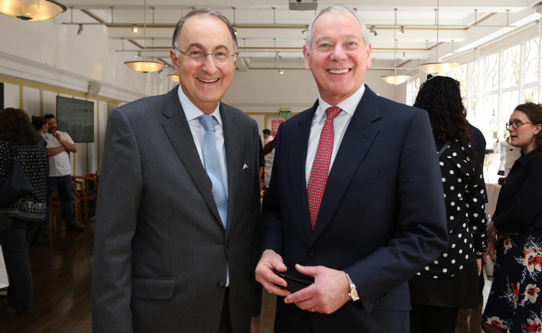 (L-R) Stephen Moss and Alastair Storey