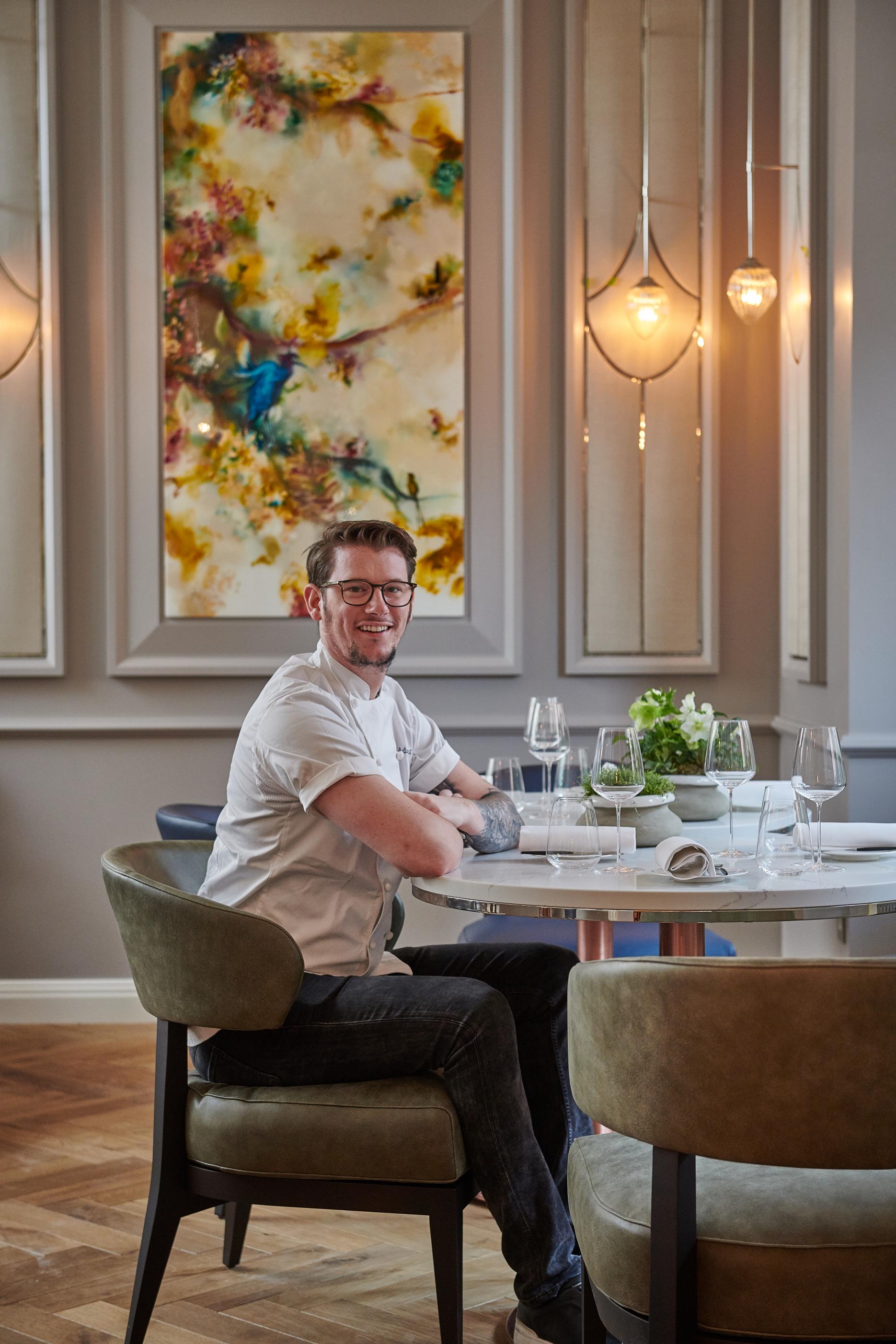 Chef patron Adam Handling