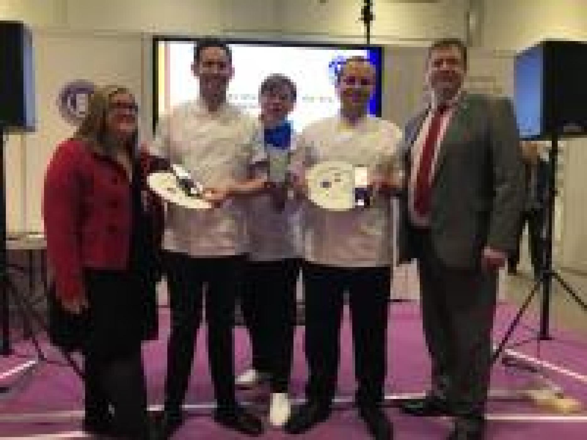 2018 winners, Tony Stuart and James Garred