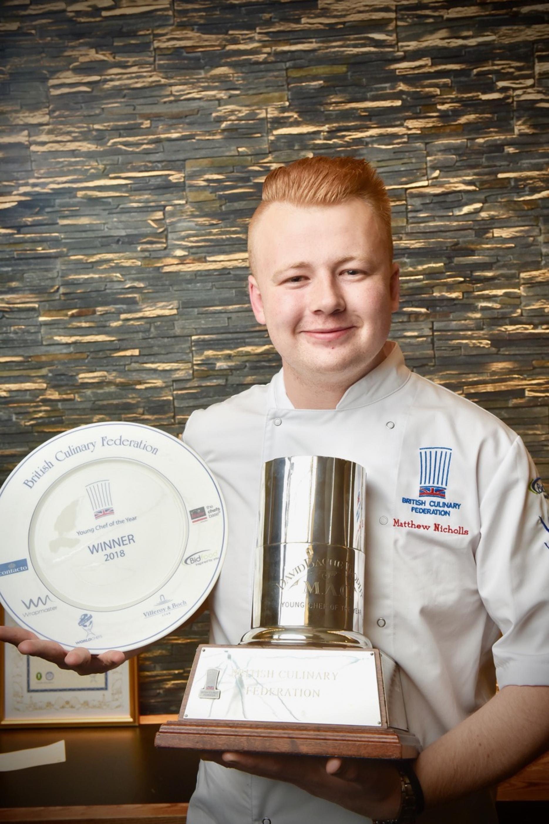 BCF Young Chef of the Year 2018, Matthew Nicholls