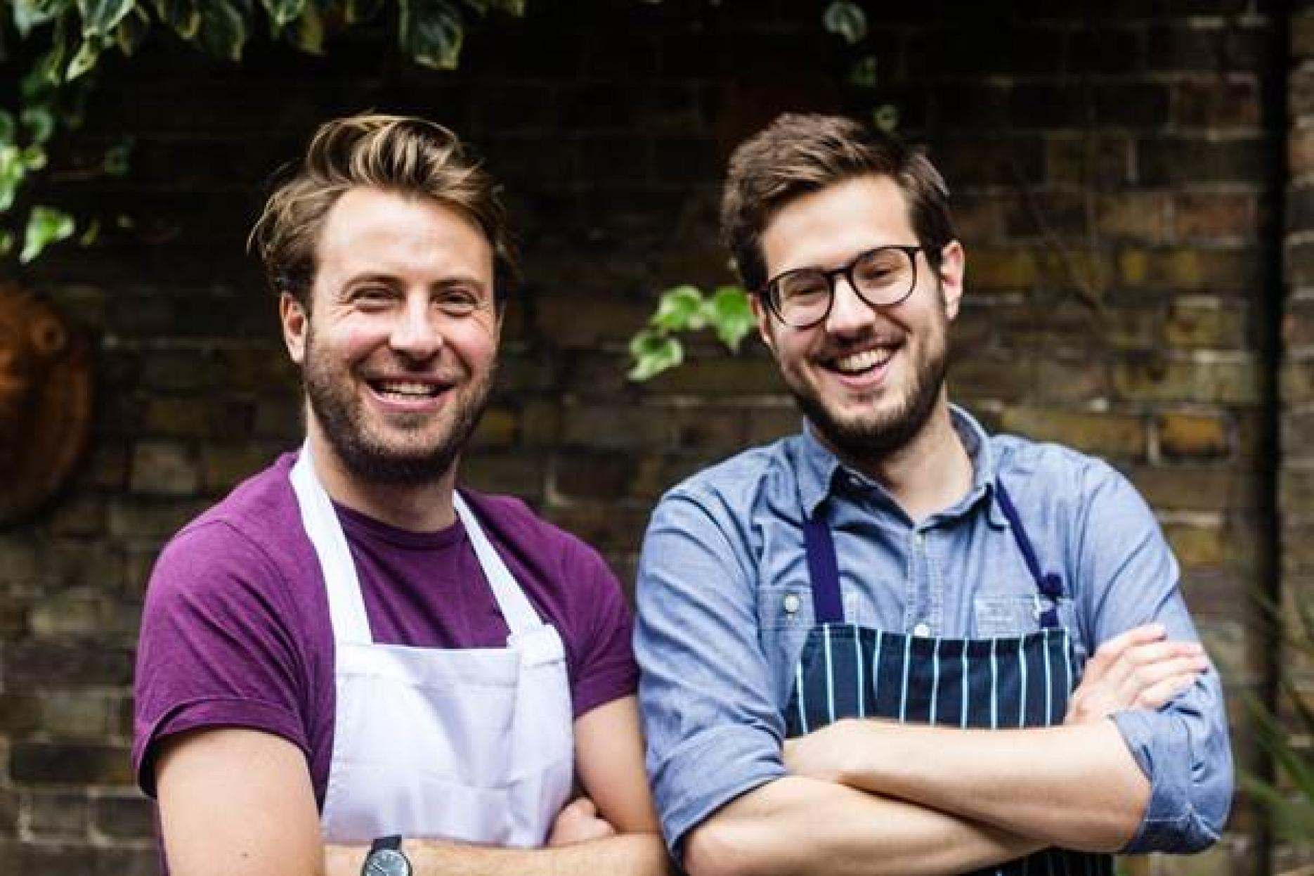 Chefs Billy Wright and Jack Layer